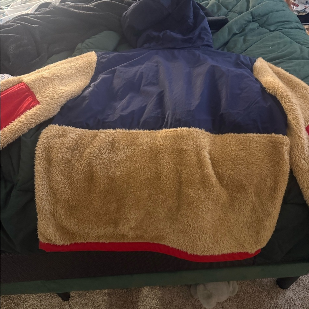 Polo by Ralph Lauren Blue Jacket with Cream Lining - Picture 2 of 4